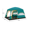 NPOT Amazon two rooms and one hall tent 5-8 person big camping tent 4 room tent with screened porch